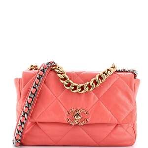 Chanel 19 Flap Bag Quilted Leather #231187C49B